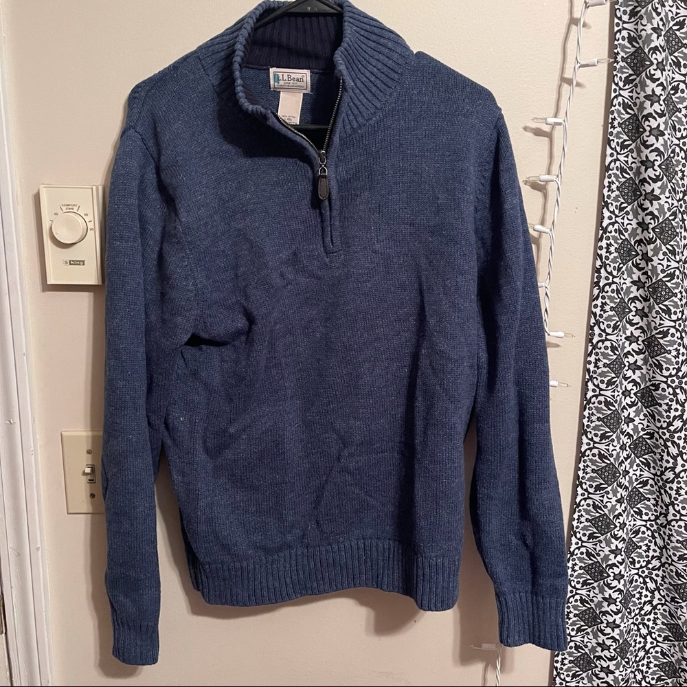Large L.L. Bean turtle neck with 1/4 zip!